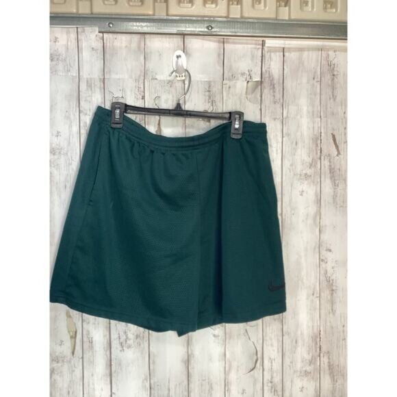 Preppy Streetwear coquette utility Nike Athletic Shorts Size XL Dark Green - Picture 1 of 6